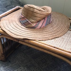 Cute, floppy straw beach hat